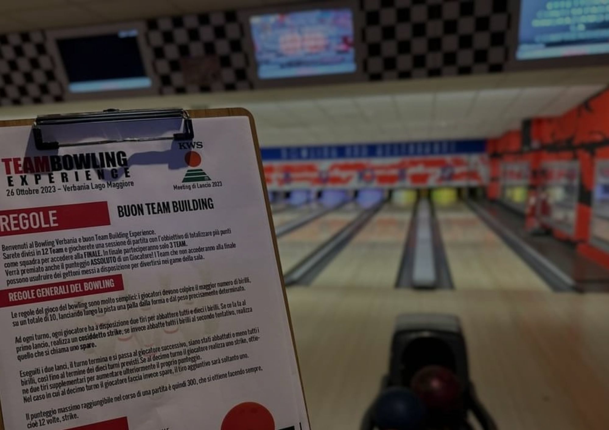 team bowling e tanti altri team buildings